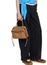 Front View - Click To Enlarge - LOEWE - Medium Amazona 180 Leather Handbag