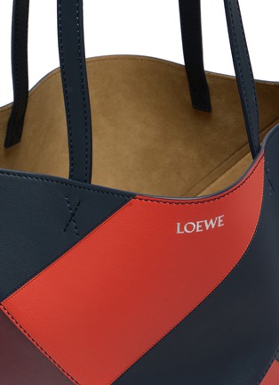 Detail View - Click To Enlarge - LOEWE - Medium Puzzle Fold Leather Tote Bag