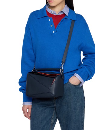 Figure View - Click To Enlarge - LOEWE - Small Layered Puzzle Bag