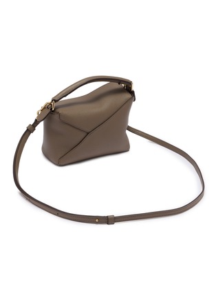 Detail View - Click To Enlarge - LOEWE - Mini Puzzle Edge Grained Leather Bag