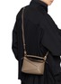 Figure View - Click To Enlarge - LOEWE - Mini Puzzle Edge Grained Leather Bag