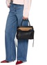 Front View - Click To Enlarge - LOEWE - Medium Amazona 180 Leather Handbag
