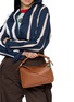 Front View - Click To Enlarge - LOEWE - Small Puzzle Layers Leather Bag