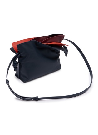 Detail View - Click To Enlarge - LOEWE - Mini Layered Flamenco Leather Clutch Bag