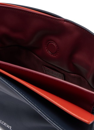 Detail View - Click To Enlarge - LOEWE - Mini Layered Flamenco Leather Clutch Bag