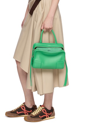 Front View - Click To Enlarge - LOEWE - Medium Amazona 180 Leather Handbag