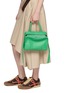 Front View - Click To Enlarge - LOEWE - Medium Amazona 180 Leather Handbag