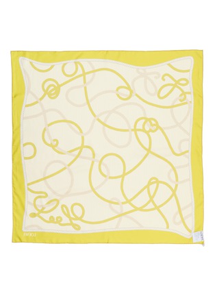 Detail View - Click To Enlarge - LOEWE - Anagram Print Scarf