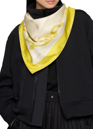 Figure View - Click To Enlarge - LOEWE - Anagram Print Scarf