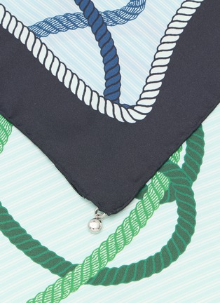 Detail View - Click To Enlarge - LOEWE - Rope Print Scarf