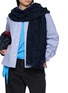 Figure View - Click To Enlarge - LOEWE - Anagram Fringed Scarf