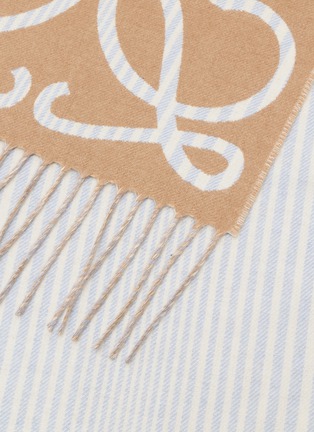 Detail View - Click To Enlarge - LOEWE - Silk Cashmere Scarf