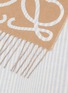 Detail View - Click To Enlarge - LOEWE - Silk Cashmere Scarf