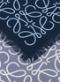 Detail View - Click To Enlarge - LOEWE - Anagram Fringed Scarf