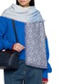 Figure View - Click To Enlarge - LOEWE - Anagram Fringed Scarf