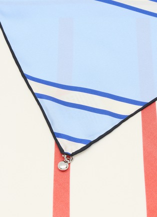 Detail View - Click To Enlarge - LOEWE - Stripe Print Scarf