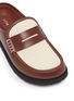 Detail View - Click To Enlarge - BIRKENSTOCK 1774 - 1774 Naples Canvas Leather Mules