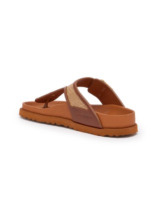  - BIRKENSTOCK 1774 - 1774 Gizeh Raffia Leather Thong Sandals