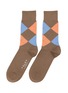 FALKE Checked Mid-Calf Dress Socks