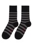 FALKE Striped Mid-Calf Dress Socks