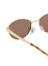 Detail View - Click To Enlarge - RAY-BAN - Oval Metal Sunglasses