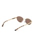Figure View - Click To Enlarge - RAY-BAN - Oval Metal Sunglasses