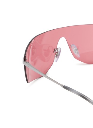 Detail View - Click To Enlarge - RAY-BAN - Metal Mask Sunglasses