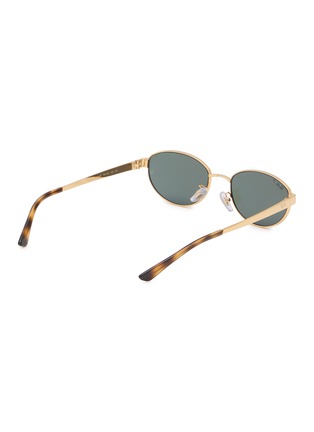 Figure View - Click To Enlarge - RAY-BAN - Metal Oval Sunglasses
