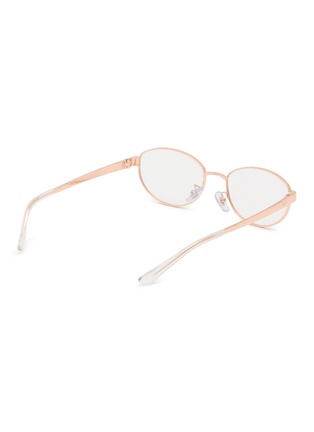 Figure View - Click To Enlarge - RAY-BAN - Metal Round Optical Glasses