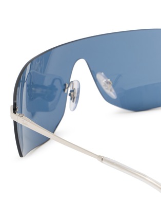 Detail View - Click To Enlarge - RAY-BAN - Metal Mask Sunglasses