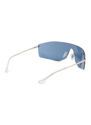 Figure View - Click To Enlarge - RAY-BAN - Metal Mask Sunglasses