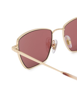 Detail View - Click To Enlarge - RAY-BAN - Metal Cateye Sunglasses