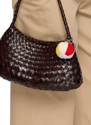 Front View - Click To Enlarge - THE ELDER STATESMAN - BeachBall Keychain Bag Charm 