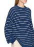 - THE ELDER STATESMAN - Thin Stripe Crew Neck Sweater