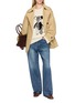 Figure View - Click To Enlarge - THE ELDER STATESMAN - Teddy Bear Knit Sweater