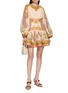 Figure View - Click To Enlarge - ZIMMERMANN - Bishop Sleeve Mini Dress