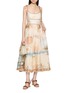 Figure View - Click To Enlarge - ZIMMERMANN - Mahon Picnic Linen Dress