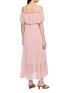 Back View - Click To Enlarge - ZIMMERMANN - Off Shoulder Lace Maxi Dress