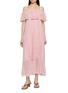 ZIMMERMANN Off Shoulder Lace Maxi Dress