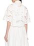 Back View - Click To Enlarge - ZIMMERMANN - Beaded Collar Embroidered Cut Out Cotton Shirt