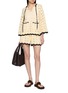 Figure View - Click To Enlarge - ZIMMERMANN - Eyelet Cotton Knit Top