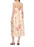 Back View - Click To Enlarge - ZIMMERMANN - Bustier Chain Strap Midi Dress