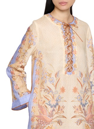  - ZIMMERMANN - Tie Front Mini Dress