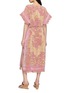 Back View - Click To Enlarge - ZIMMERMANN - Aster Towelling Midi Dress