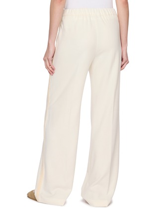 Back View - Click To Enlarge - HERNO - Wide Leg Knit Pants