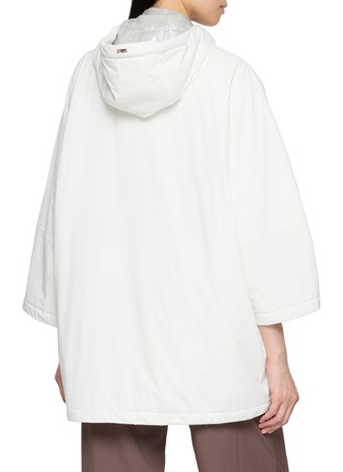 Back View - Click To Enlarge - HERNO - Cape Trench Coat