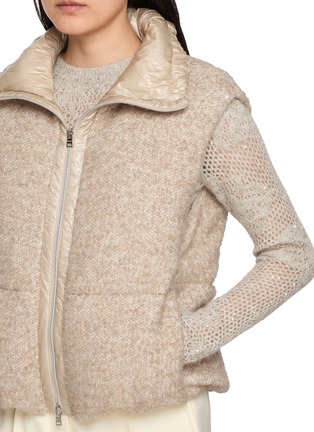  - HERNO - Padded High Neck Down Waistcoat