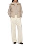 Figure View - Click To Enlarge - HERNO - Padded High Neck Down Waistcoat