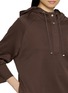  - HERNO - Jersey Hooded Drawstring Sweater