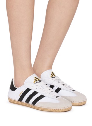Figure View - Click To Enlarge - ADIDAS - x CLOT Samba Unisex Sneakers